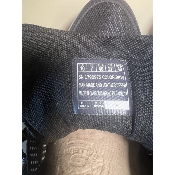 Skechers Outdoor Memory Foam Hillcrest Women’s 10 Black/White Style 179097S - Picture 8 of 12